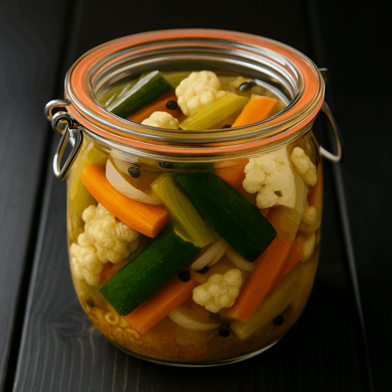 Pickles de légumes